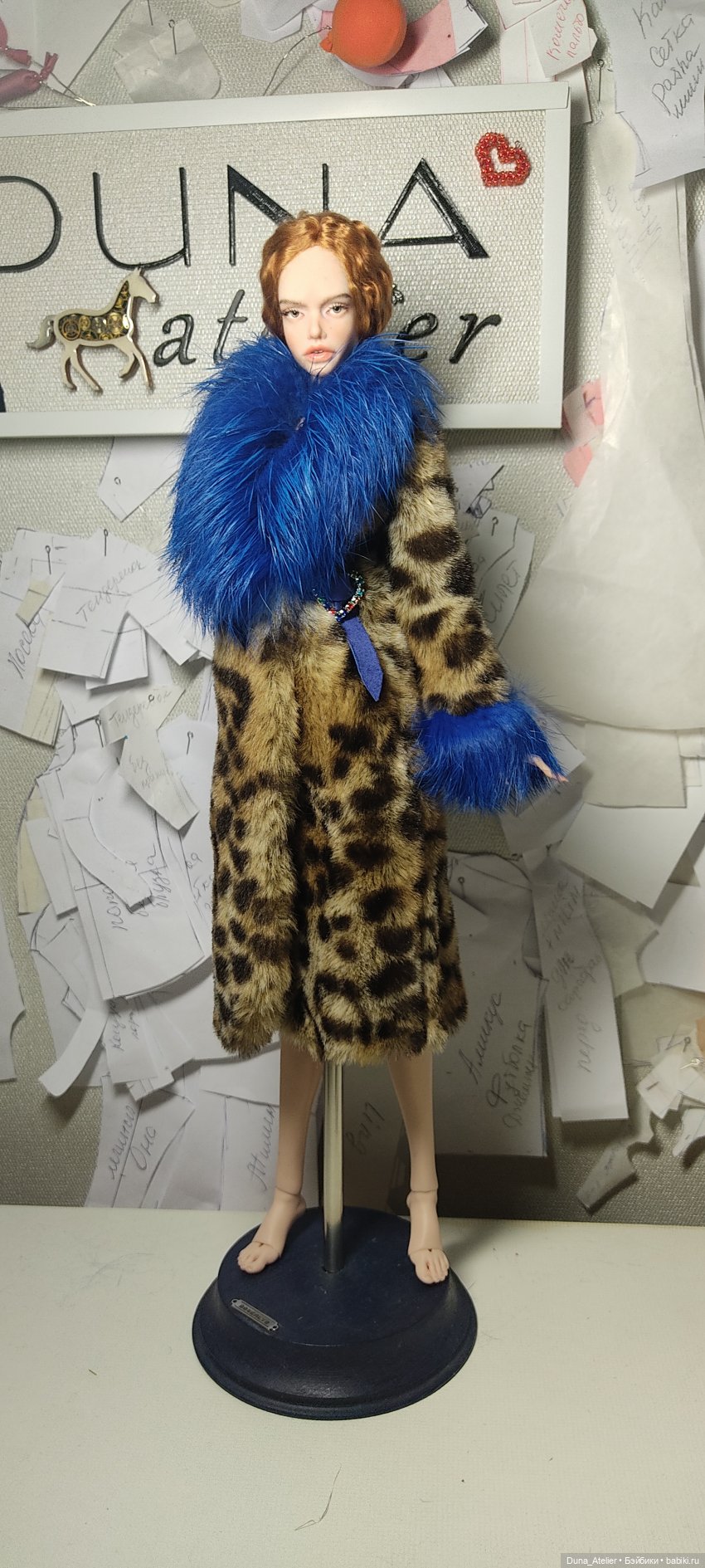 Первое изделие в этом году. Шубка