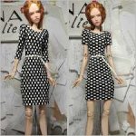 Платья в горошек. Осталось короткое