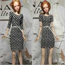 Платья в горошек. Осталось короткое