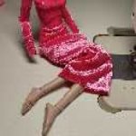 Бархатное платье