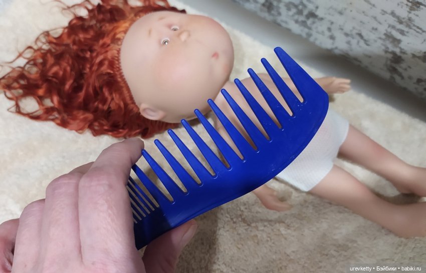 Красота на голове или укрощение локонов из козочки (фото 4)