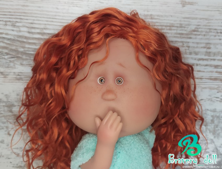 Красота на голове или укрощение локонов из козочки (фото 8)