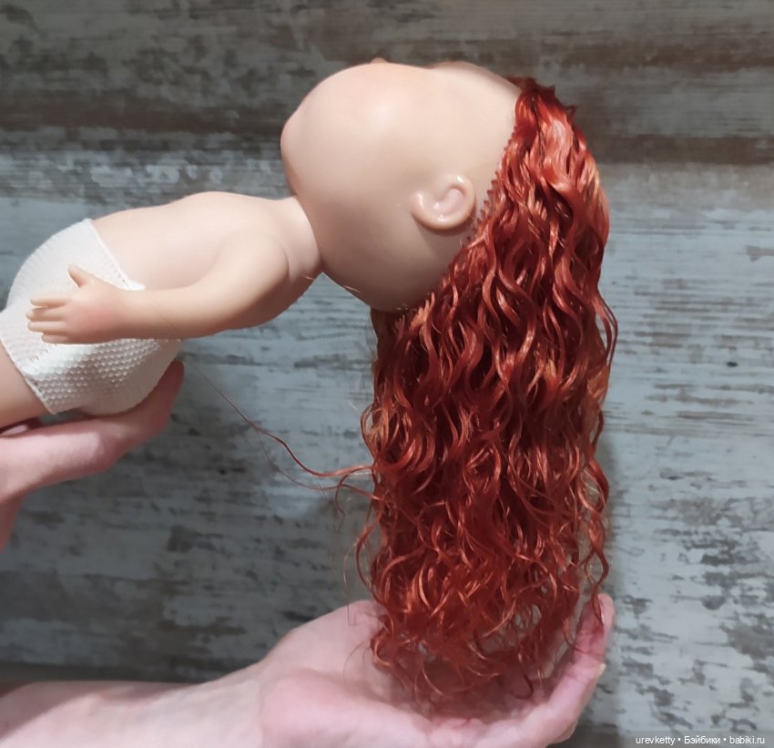 Красота на голове или укрощение локонов из козочки (фото 5)