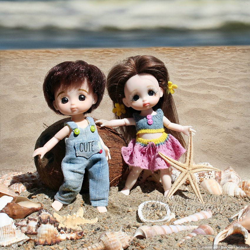 Море, я к тебе бегу — Куклы Baboliy (Баболи (фото 2)