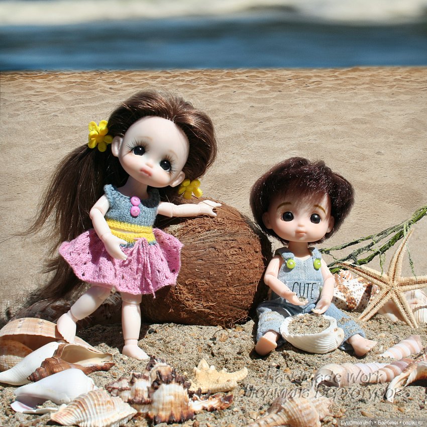 Море, я к тебе бегу — Куклы Baboliy (Баболи (фото 4)