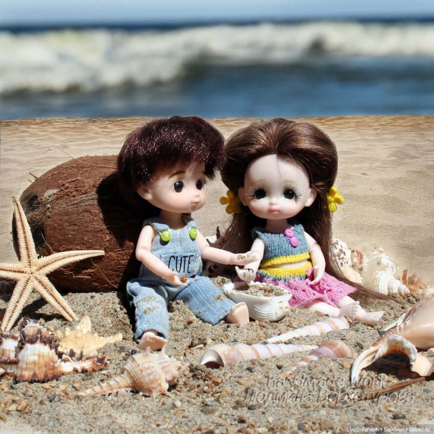 Море, я к тебе бегу — Куклы Baboliy (Баболи (фото 3)