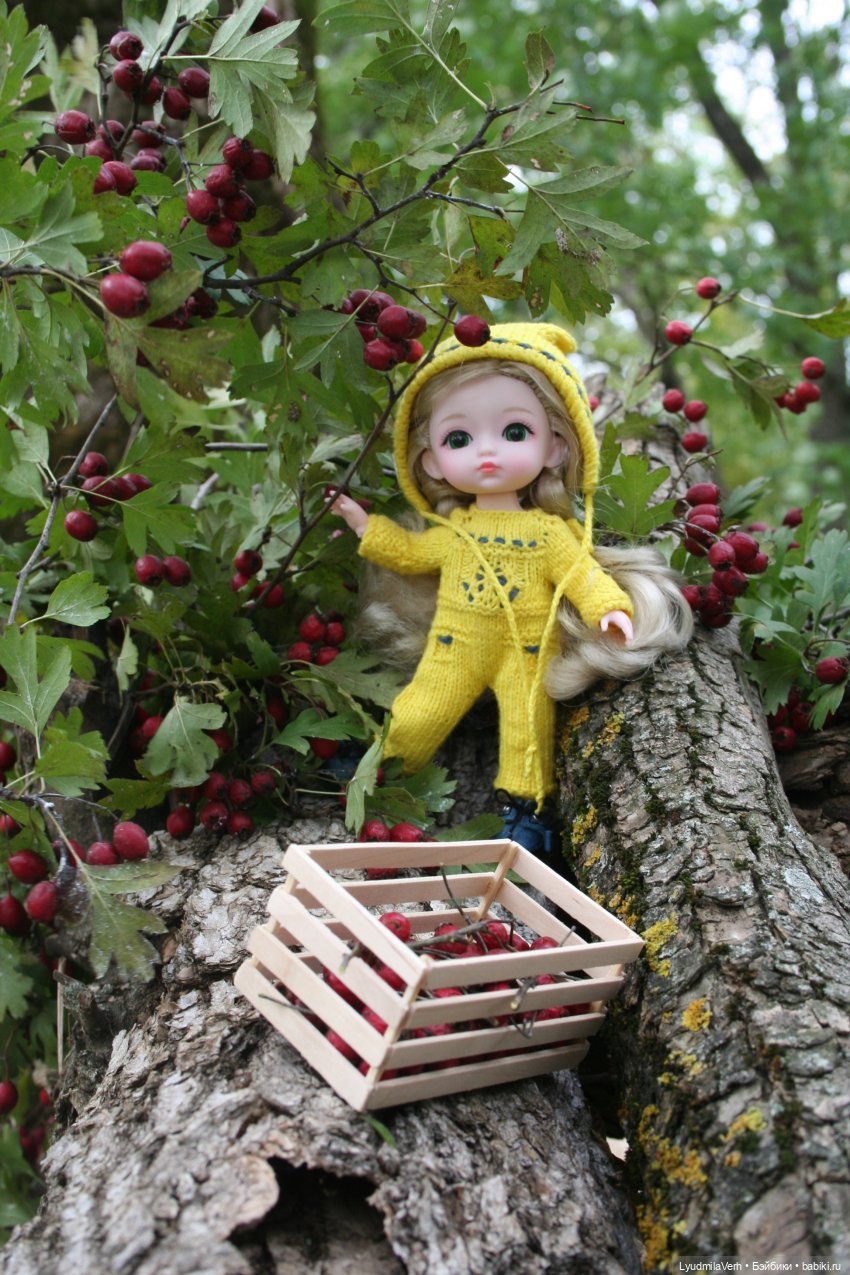 За окошком осень — Куклы Baboliy (Баболи (фото 3)