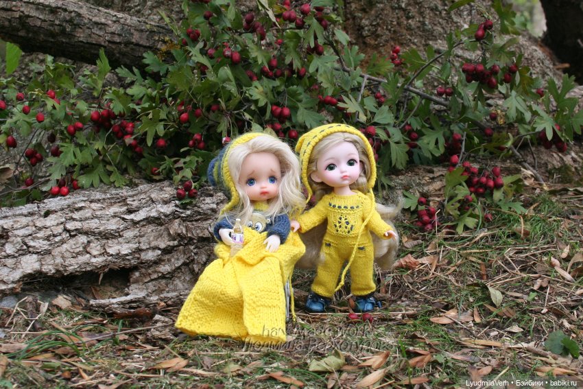 За окошком осень — Куклы Baboliy (Баболи (фото 4)