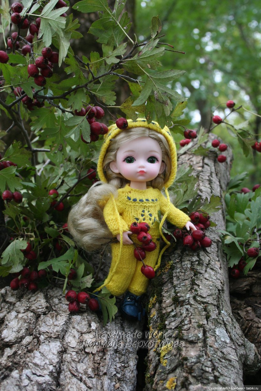 За окошком осень — Куклы Baboliy (Баболи (фото 2)