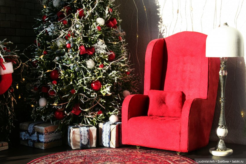 Новое кресло | Бэйбики Новое кресло — Мебель для кукол и домиков: фото (фото 3)