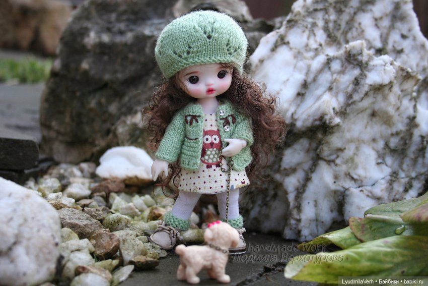 Симпатичный подснежник | Бэйбики Симпатичный подснежник — Куклы Baboliy (Баболи (фото 2)