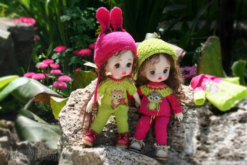 Симпатичный подснежник | Бэйбики Симпатичный подснежник — Куклы Baboliy (Баболи (фото 5)