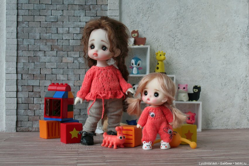 Коралловое попурри | Бэйбики Коралловое попурри — Куклы Baboliy (Баболи (фото 3)