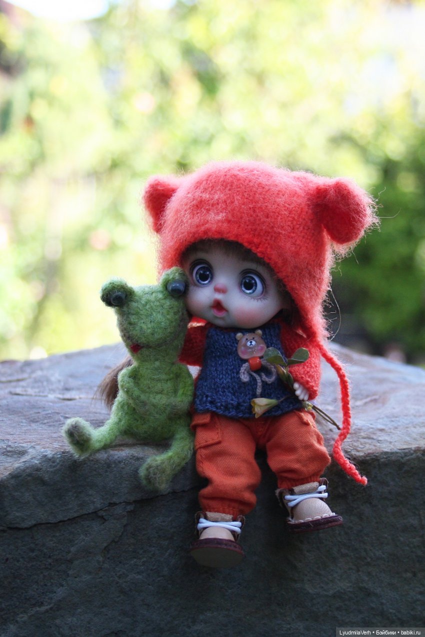 Оранжевая осень — Куклы Baboliy (Баболи (фото 9)