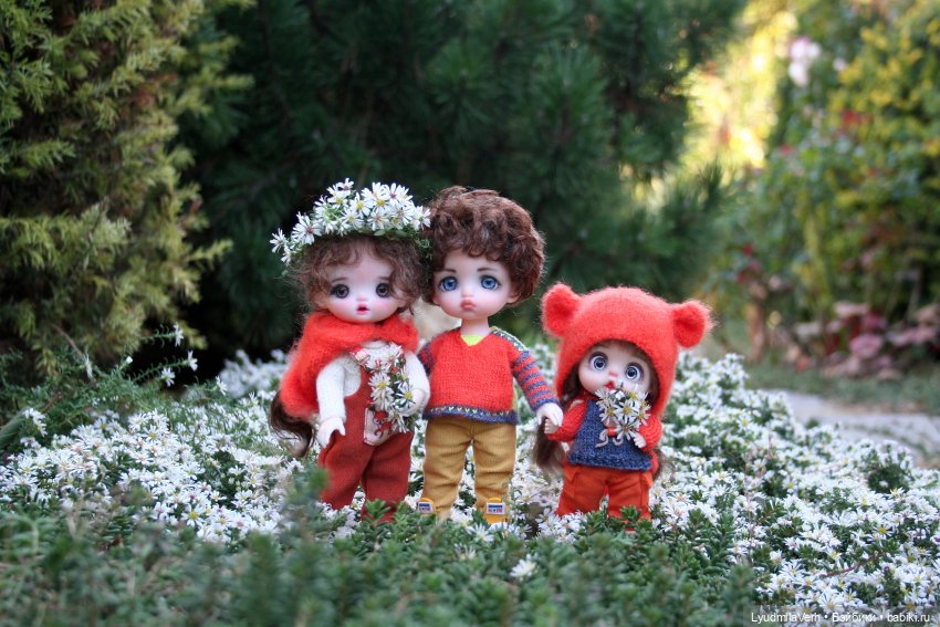 Оранжевая осень — Куклы Baboliy (Баболи (фото 7)