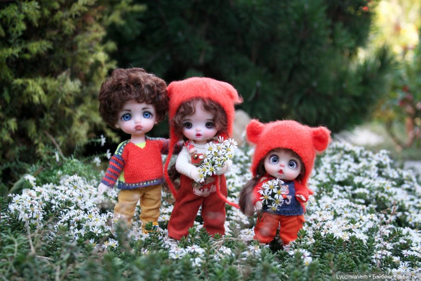 Оранжевая осень — Куклы Baboliy (Баболи (фото 8)