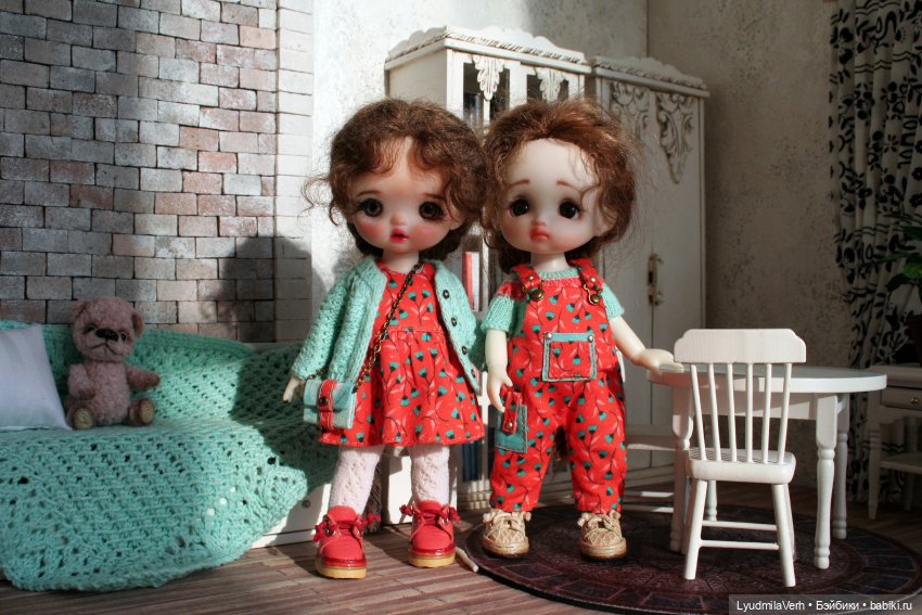 Оранжевая осень 2 — Куклы Baboliy (Баболи (фото 4)