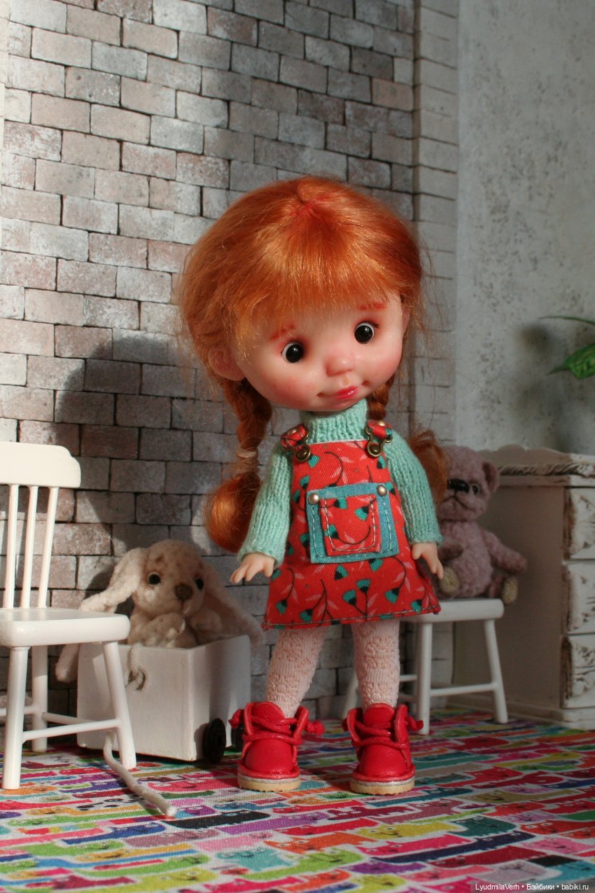 Оранжевая осень 2 — Куклы Baboliy (Баболи (фото 10)