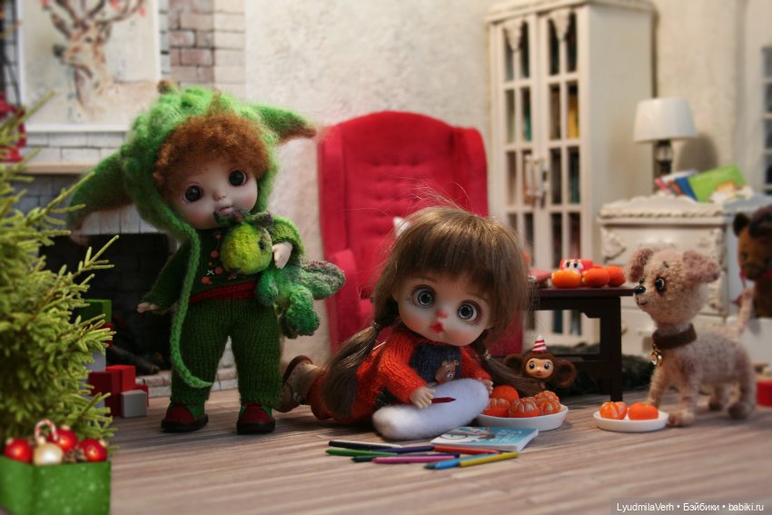 Мандариновые дни — Куклы Baboliy (Баболи (фото 3)