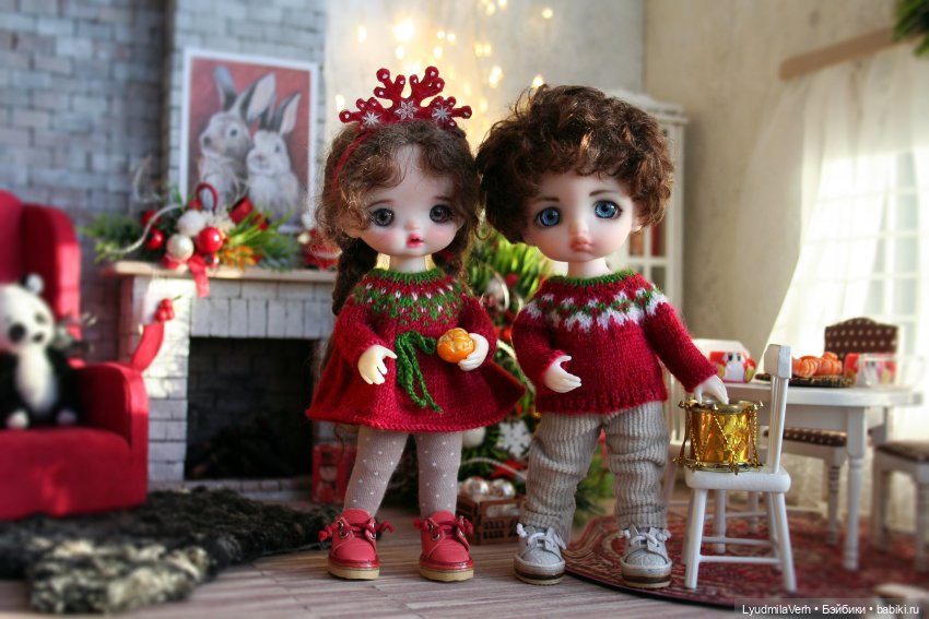 В ожидании Нового года)🎄 — Куклы Baboliy (Баболи (фото 3)