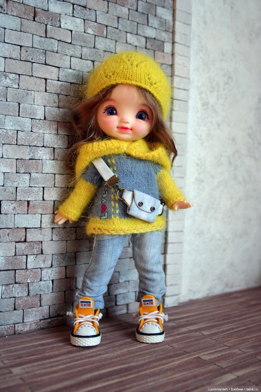 LyudmilaVerh — Свяжу одежду: для кукол 10-16см, дл (фото 8)