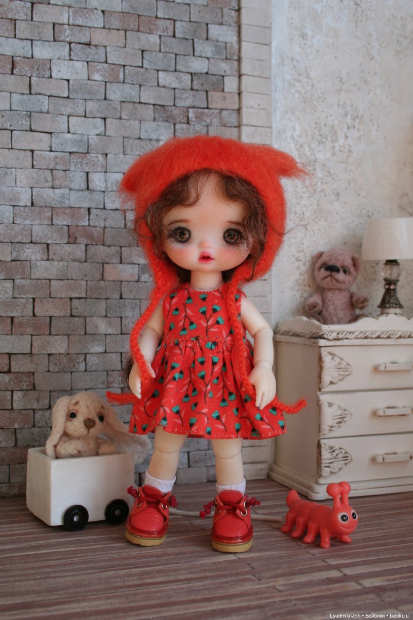 LyudmilaVerh — Свяжу одежду: для кукол 10-16см, дл (фото 4)