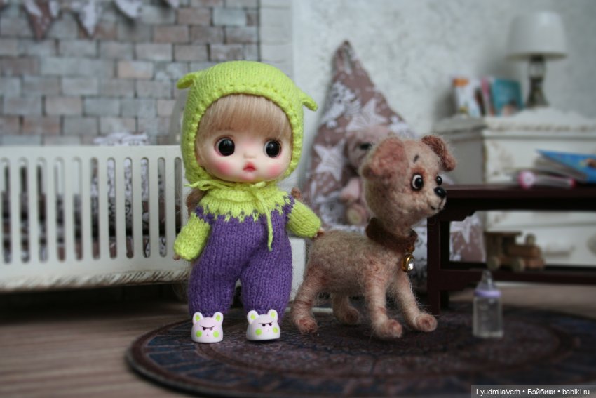 LyudmilaVerh — Свяжу одежду: для кукол 10-16см, дл (фото 3)