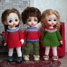 Одежда для кукол 16-17см