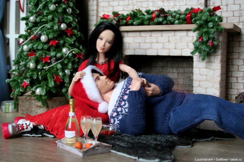 А нынче у нас Сочельник… — Куклы Barbie (Барби): Looks