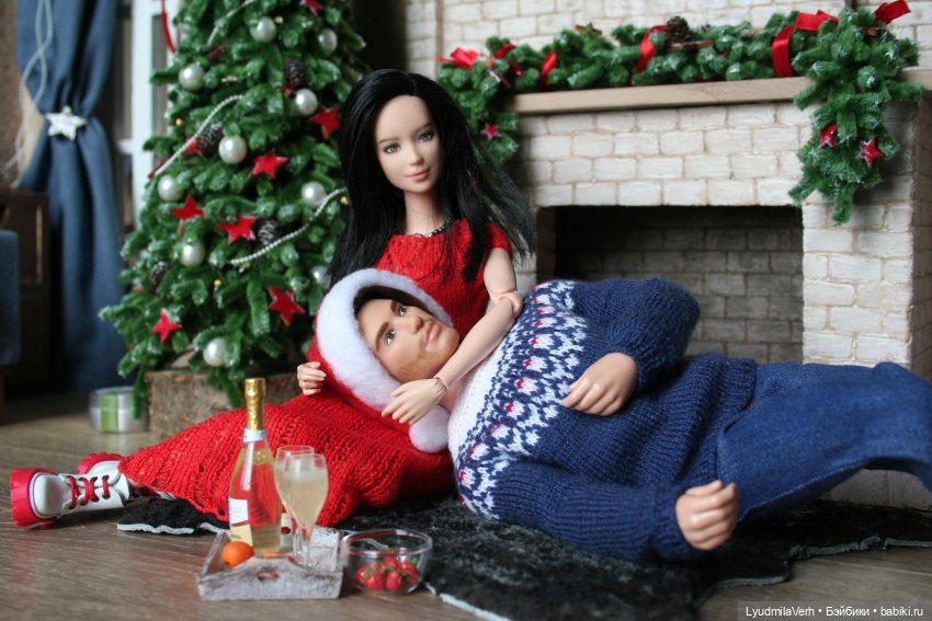 А нынче у нас Сочельник… — Куклы Barbie (Барби): Looks
