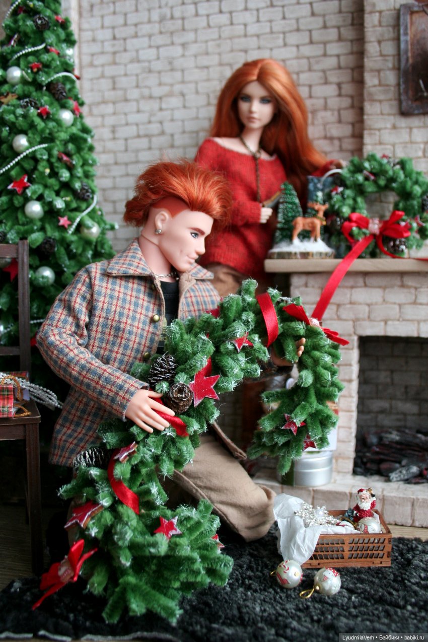 Женщина в красном — Куклы Barbie (Барби): Looks