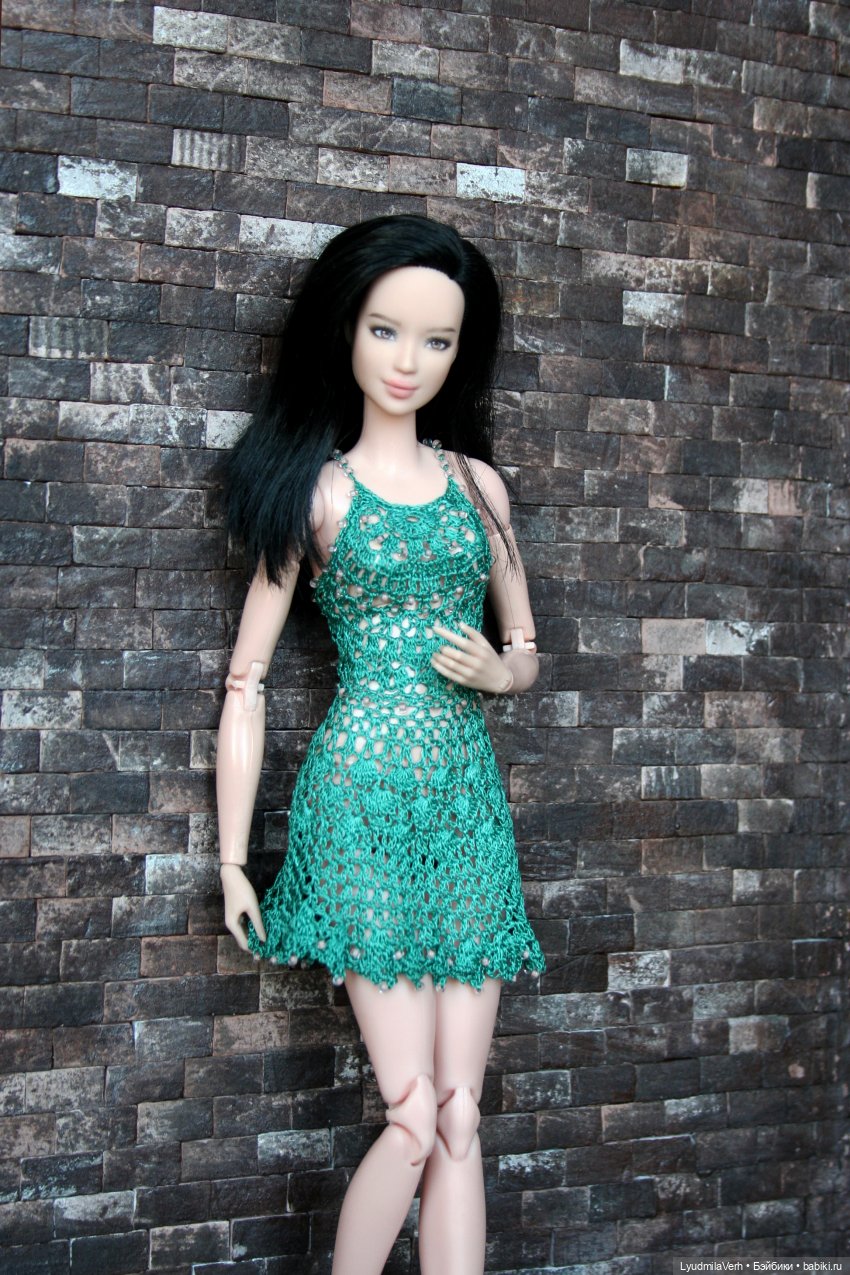 Цвет морской волны — Куклы Barbie (Барби): Looks (фото 4)