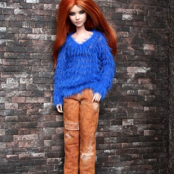 Этот сочный синий цвет...