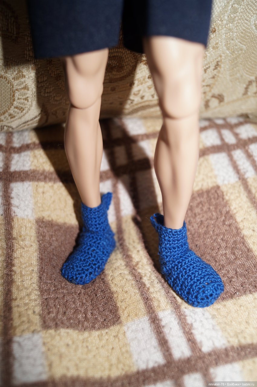 Вязаная обувь Для Адониса-Фиеро. Попытка № 2 (фото 6)