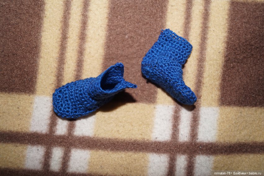 Вязаная обувь Для Адониса-Фиеро. Попытка № 2 (фото 4)
