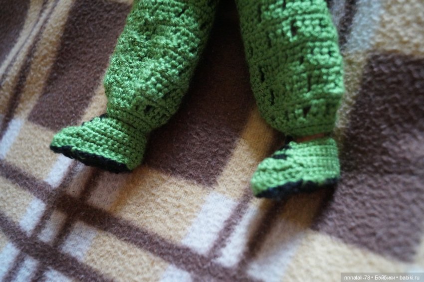 Вязаная обувь Для Адониса/Фиеро. Попытка № 1 (фото 2)