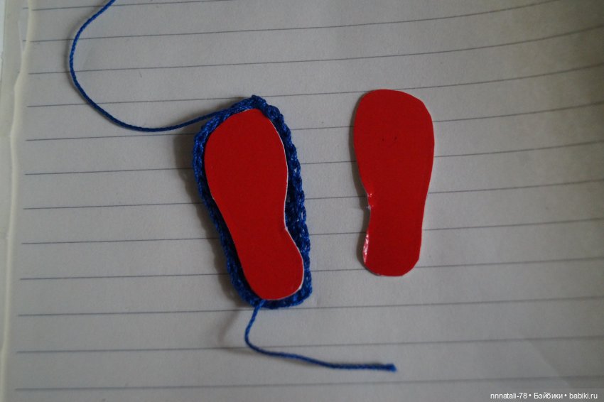 Вязаная обувь Для Адониса-Фиеро. Попытка № 2