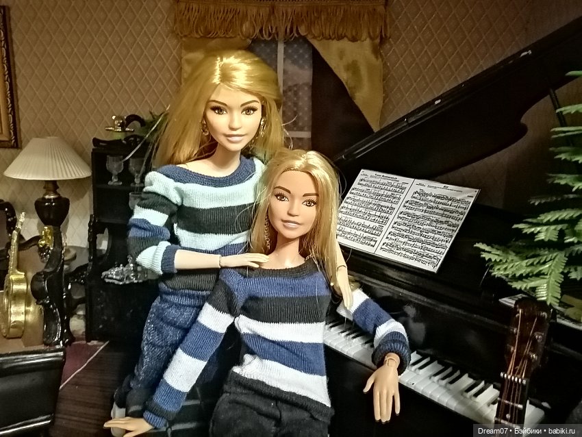 Ника и Лика — Гибриды шарнирных кукол (не БЖД): подбор тела