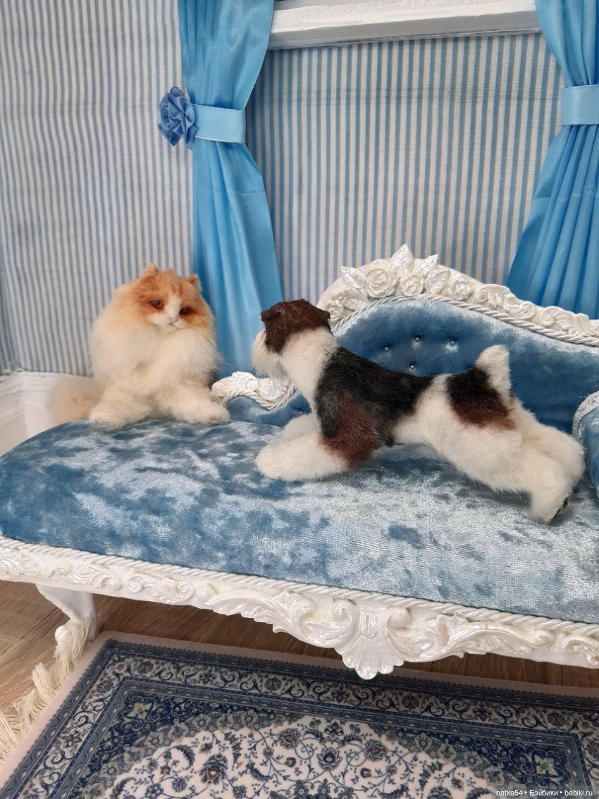 Если в доме нет кота — Домашние фото авторских игрушек: Тедди (фото 10)