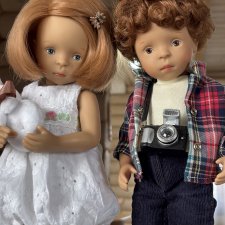 Сладкая парочка рыжиков в продаже : Минуш Нью Йорк от White Balloon и минуш Сюзанна от Petitcollin.