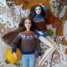 Одежда для кукол - Свитер для Барби, Поппи Паркер, Интегрити купить в ...