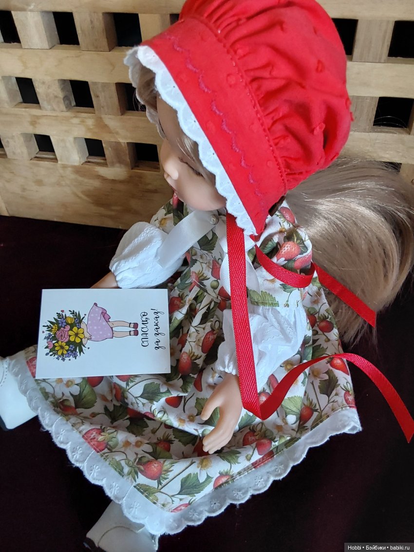 Земляничная фея Маника | Бэйбики Земляничная фея Маника — Куклы Paola Reina (Паола Рейна): новинки (фото 8)