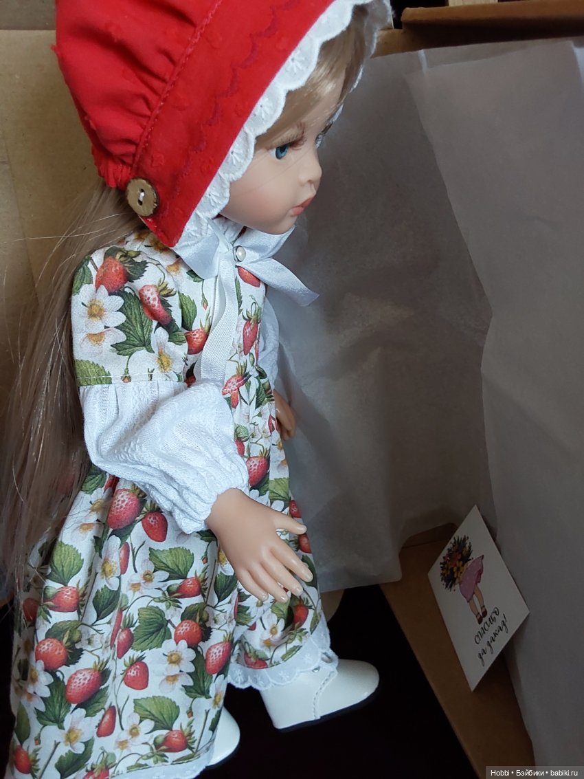 Земляничная фея Маника | Бэйбики Земляничная фея Маника — Куклы Paola Reina (Паола Рейна): новинки (фото 7)