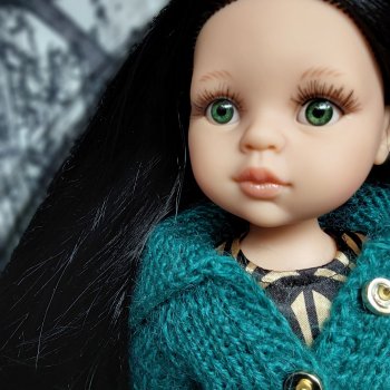 Диана, богиня леса. Образы новой пижамной Карины с зелеными глазами