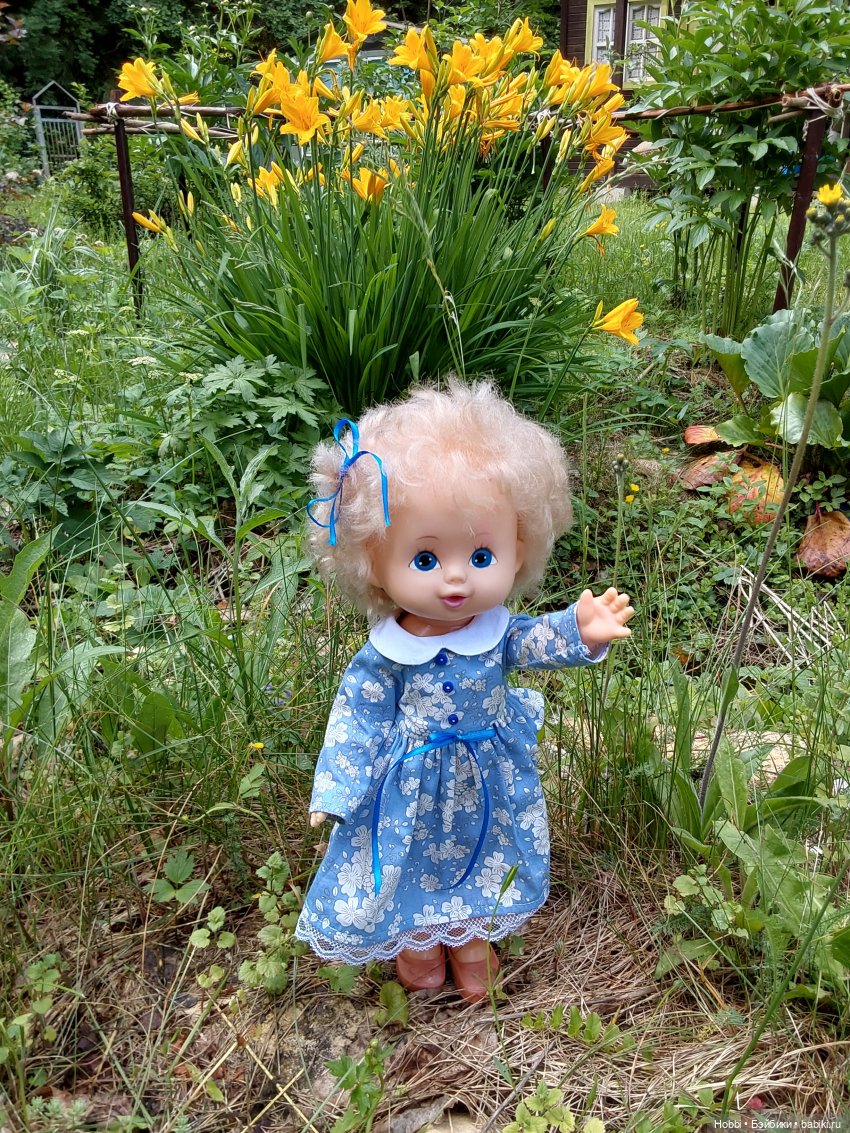 Тася приехала на дачу — Советские винтажные куклы (СССР): Ленигрушка (фото 7)