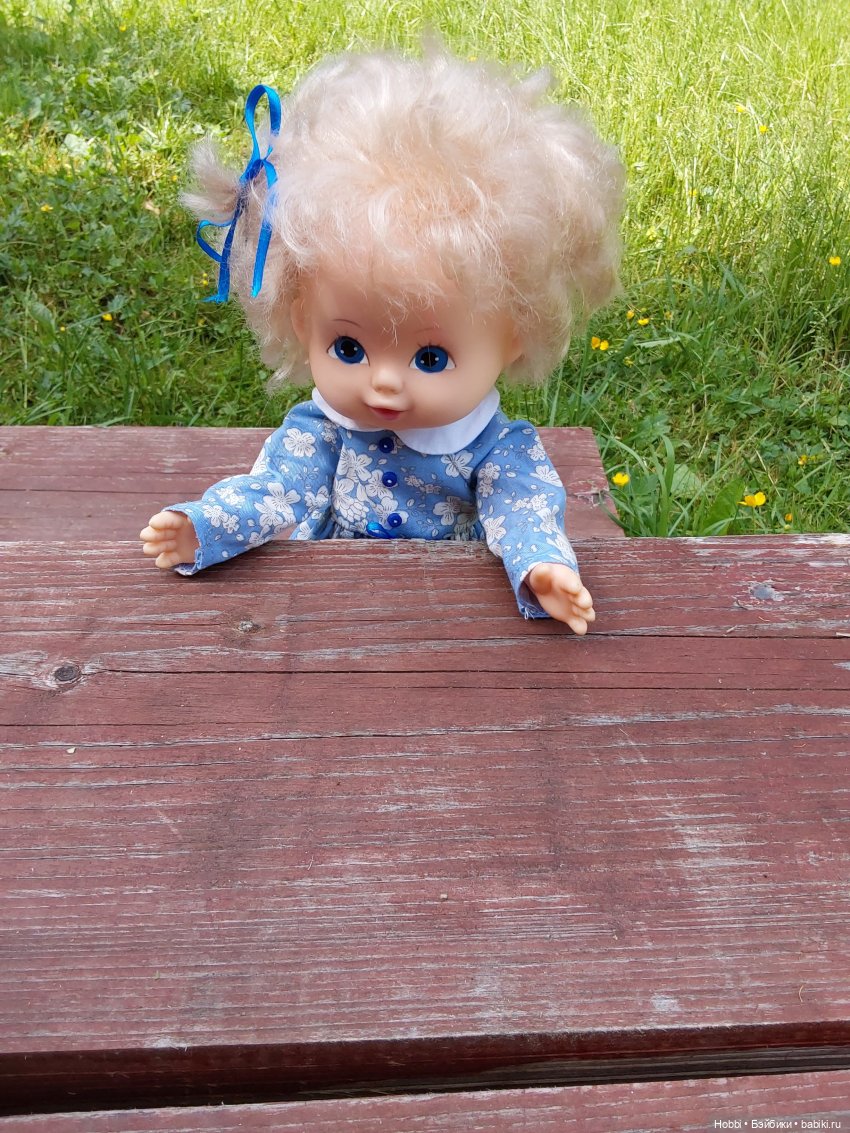 Тася приехала на дачу — Советские винтажные куклы (СССР): Ленигрушка (фото 6)