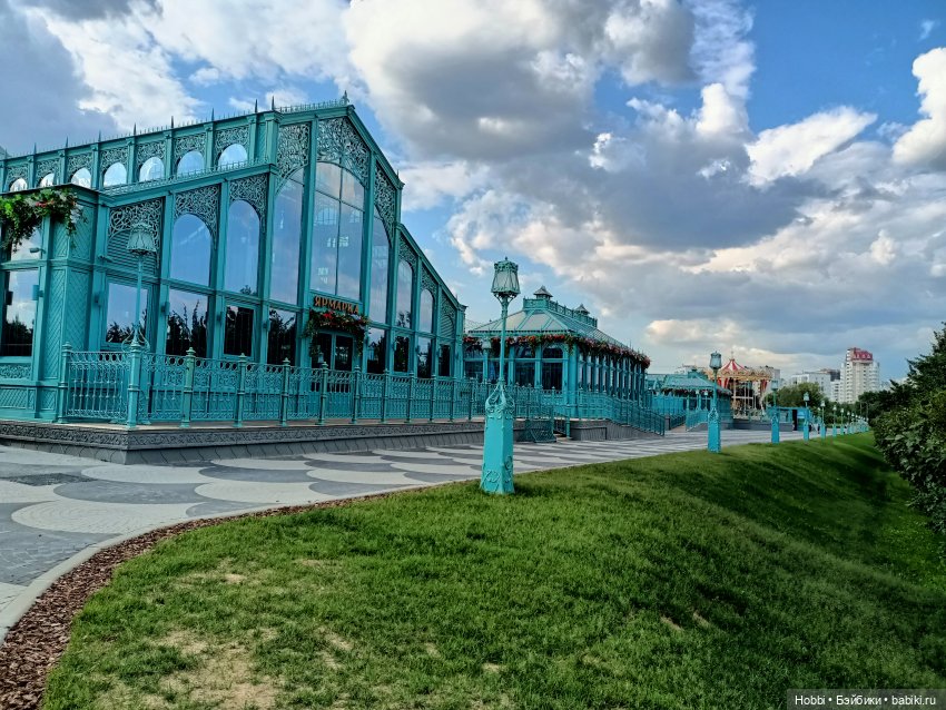 Сесиль в парке Коломенское