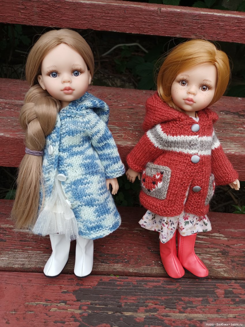 Оленька и Дашенька в деревенском саду | Бэйбики Оленька и Дашенька в деревенском саду (фото 2)