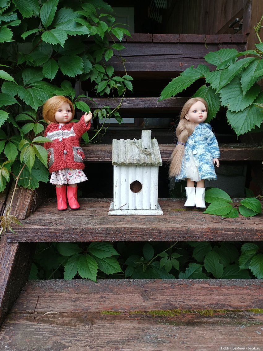 Оленька и Дашенька в деревенском саду | Бэйбики Оленька и Дашенька в деревенском саду (фото 3)