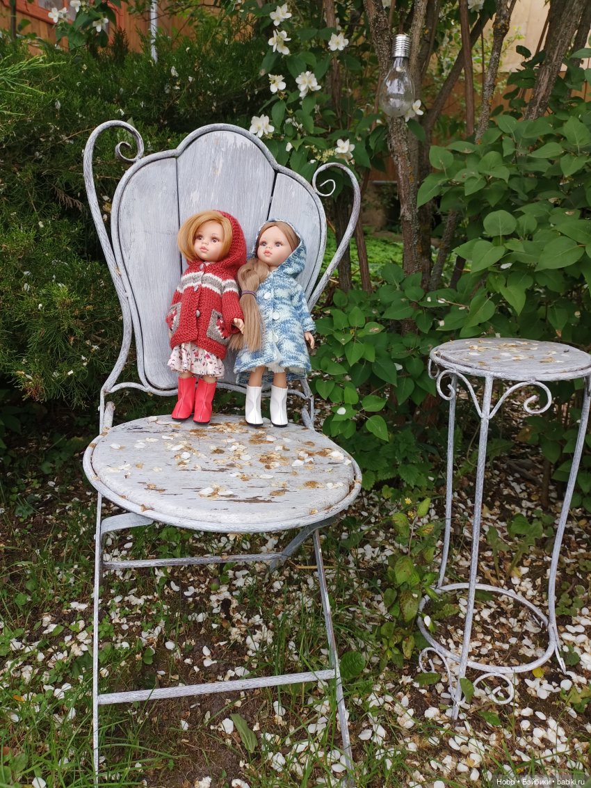 Оленька и Дашенька в деревенском саду | Бэйбики Оленька и Дашенька в деревенском саду (фото 4)